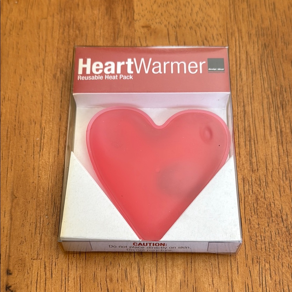 Design Ideas Heart Warmer Reusable Hand Warmer Heat Pack NEW